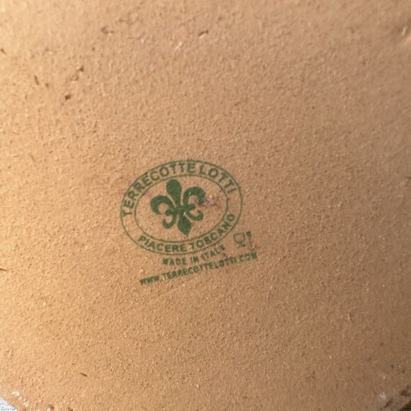 VTG Terrecotte Lotti Drink Pitcher 8" Italian Terracotta Wine Water Jug Yellow - Picture 7 of 12